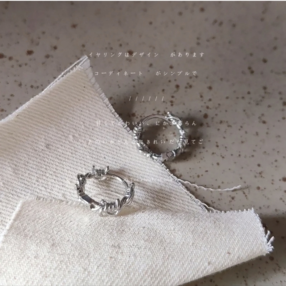 Elegant Silver Twist Hoop Earrings